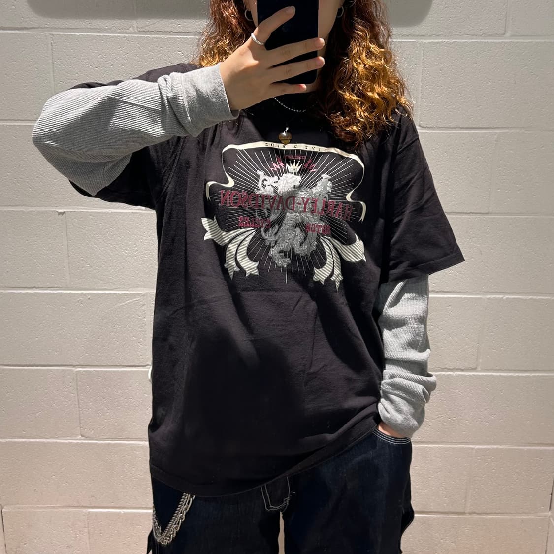 Harley Davidson Long Sleeve T-Shirts 상품이미지2