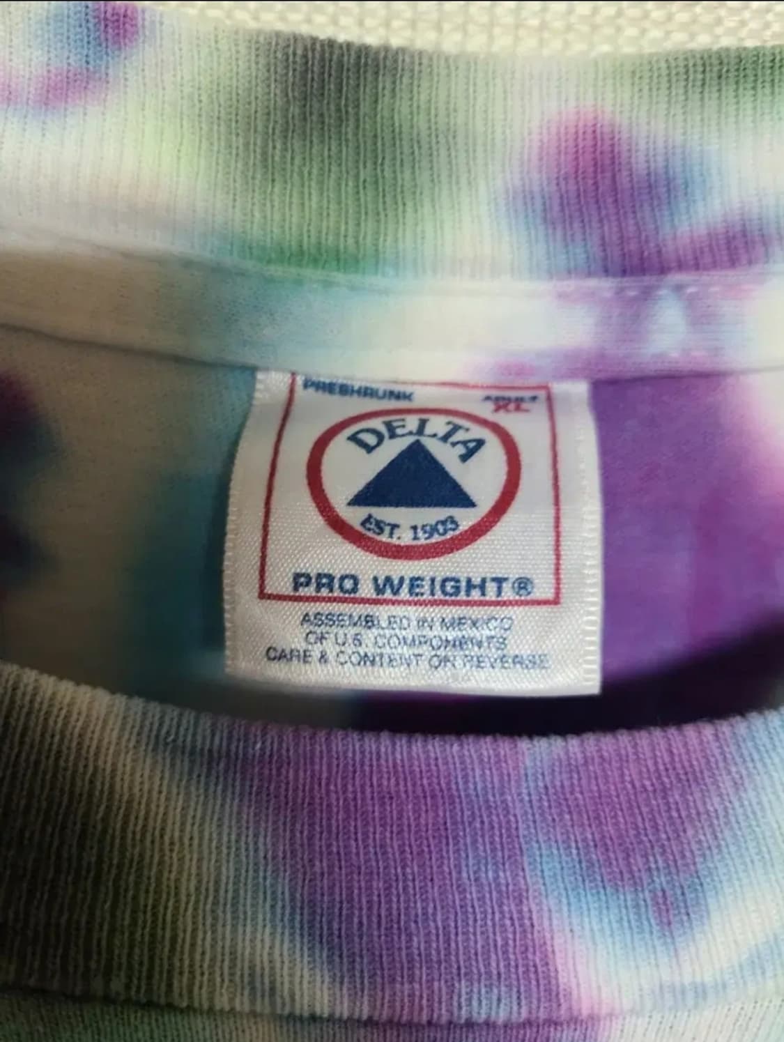 90년대 US SKI TEAM x 그레이트풀데드 타이다이 상품이미지4