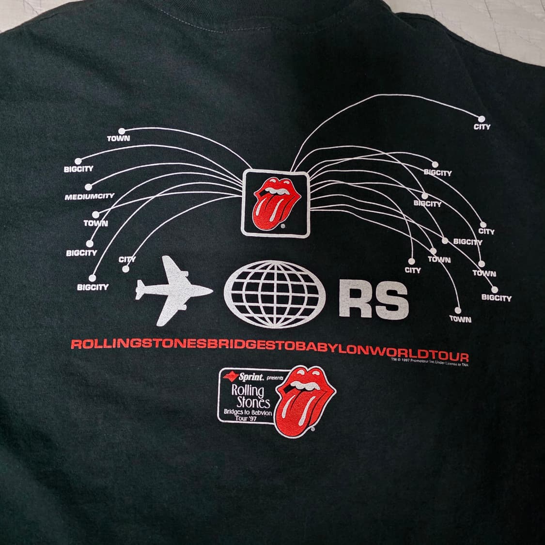 [XL] 90s 롤링스톤즈 1997 빈티지 밴드티 상품이미지6