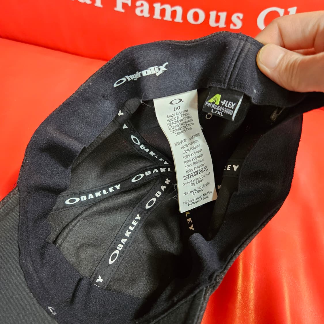 오클리(Oakley) 시그니쳐 아이코닉 빅로고 매쉬드 볼캡 XL 상품이미지4