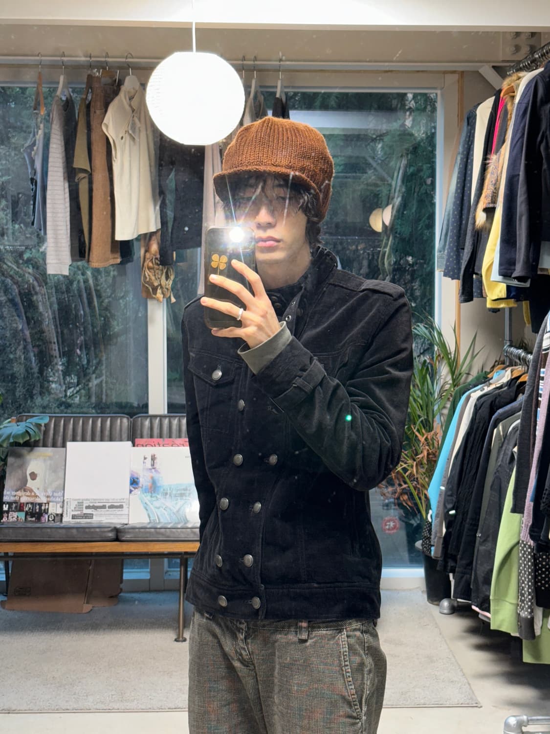 bareback/realdress 벨루어 나폴레옹 자켓 상품이미지2