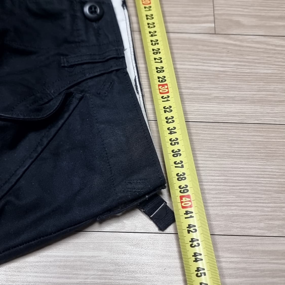 미군 m65바지 복각 블랙 카고 바지 남성용(31) 상품이미지10