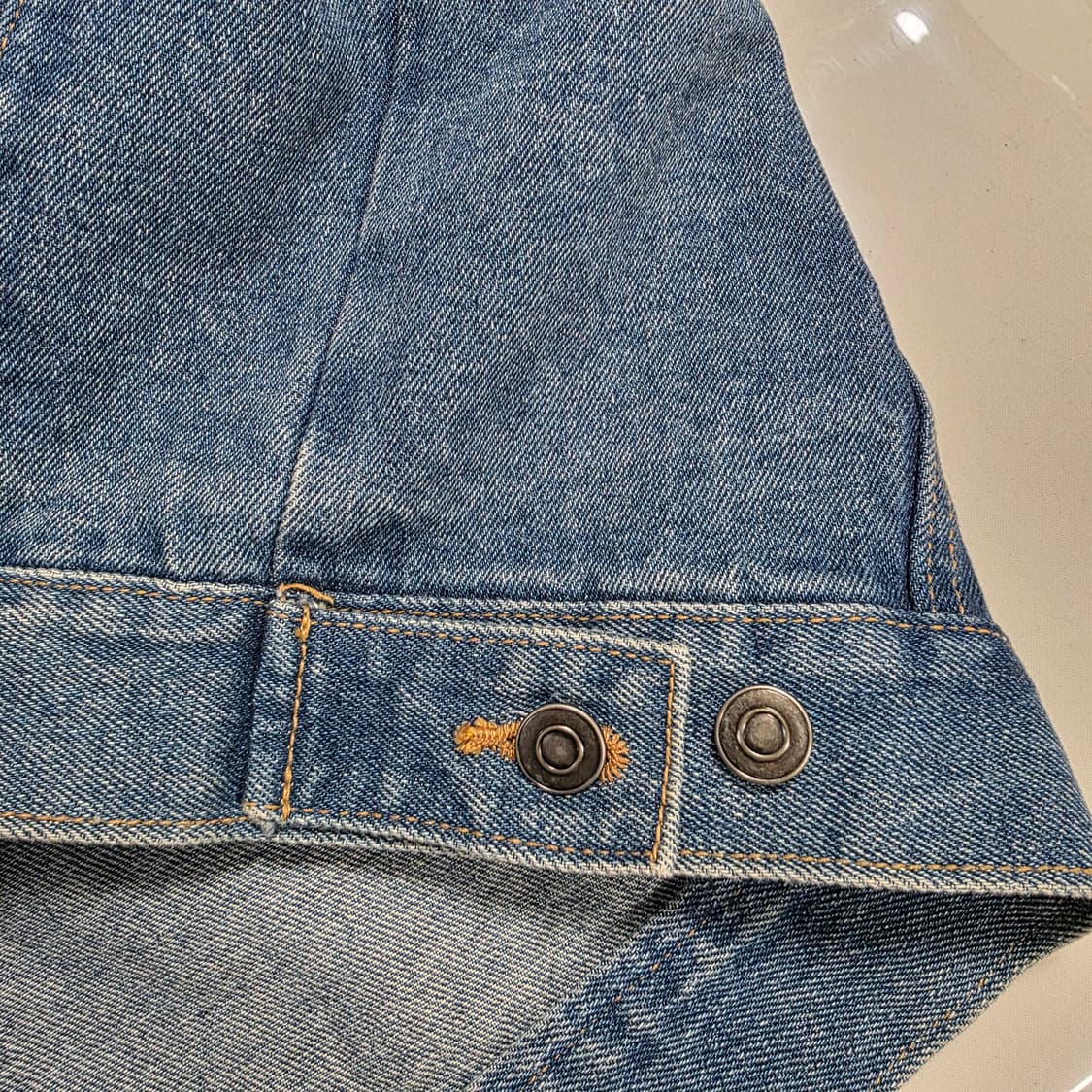 0762STAFF ONLY 스탭온리 자수 로고 중청 데님자켓 상품이미지8