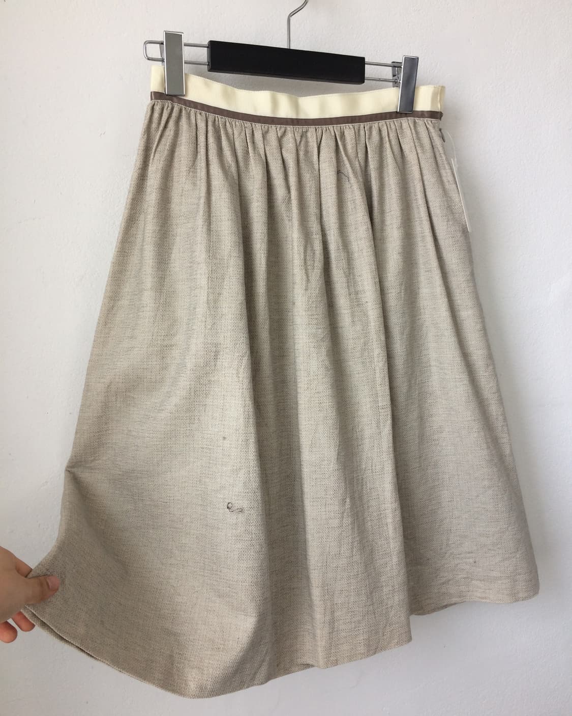 Pin tuck point skirt 상품이미지2