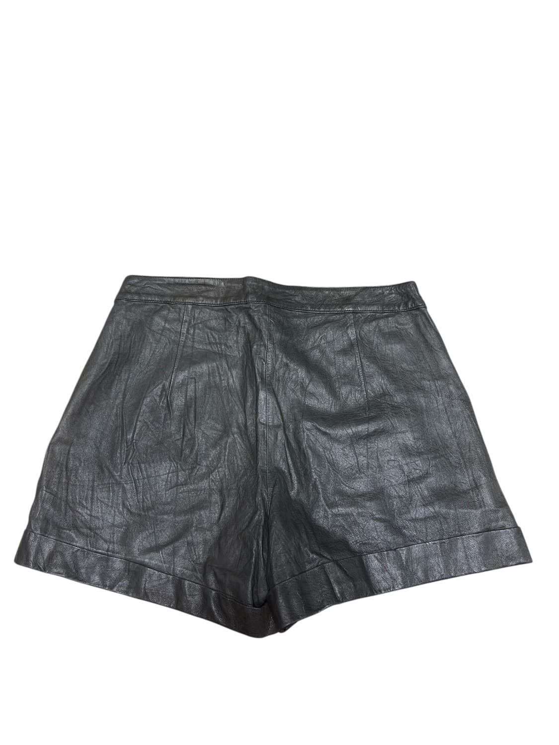 빈티지 고딕 펑크 가죽숏츠 상품이미지2