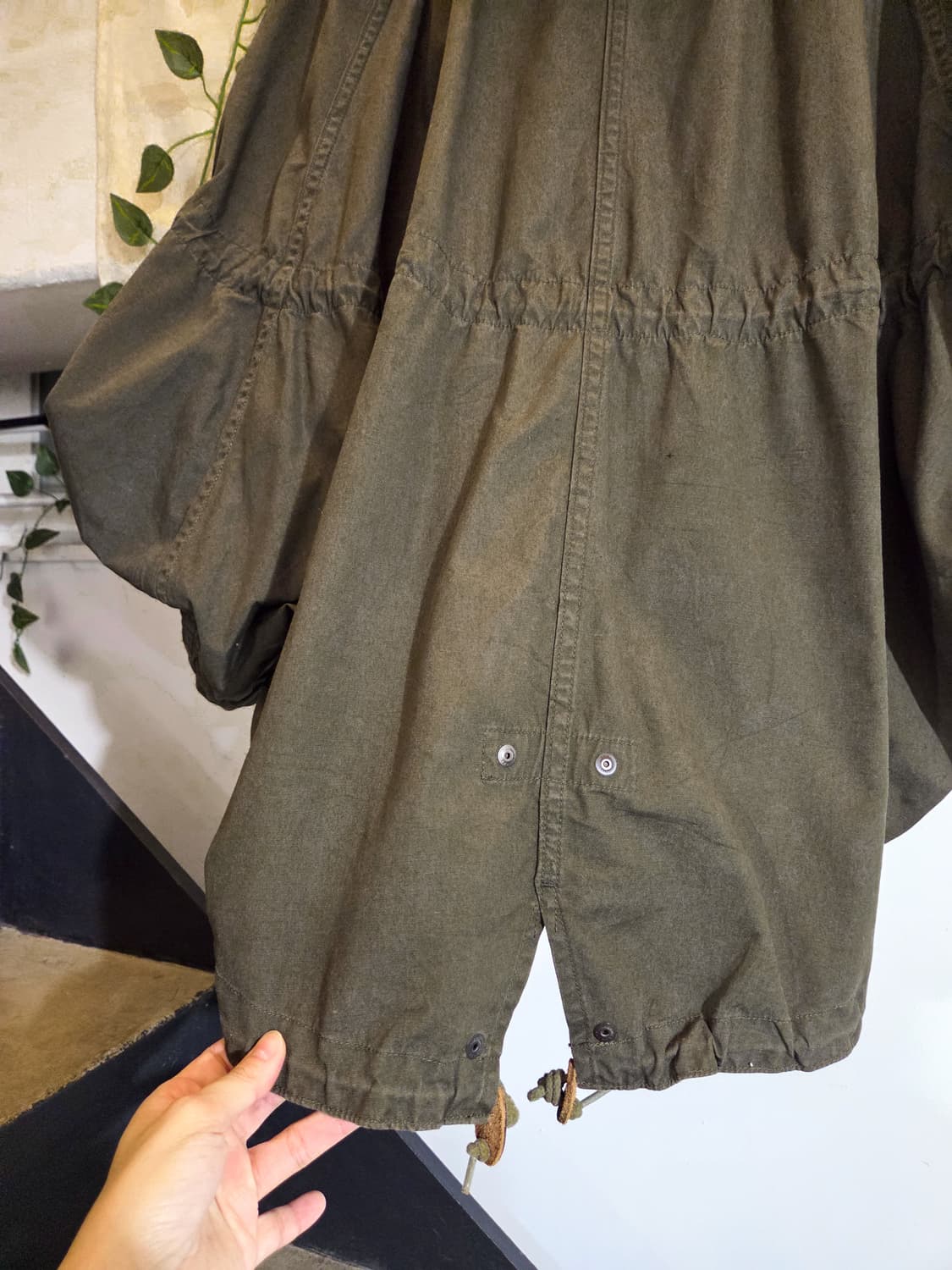 케이프 야상 자켓 상품이미지7