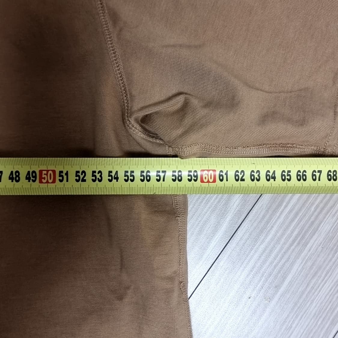 아메카지 복각 브론슨 헨리넥 반팔 티셔츠 카멜(105) 상품이미지4