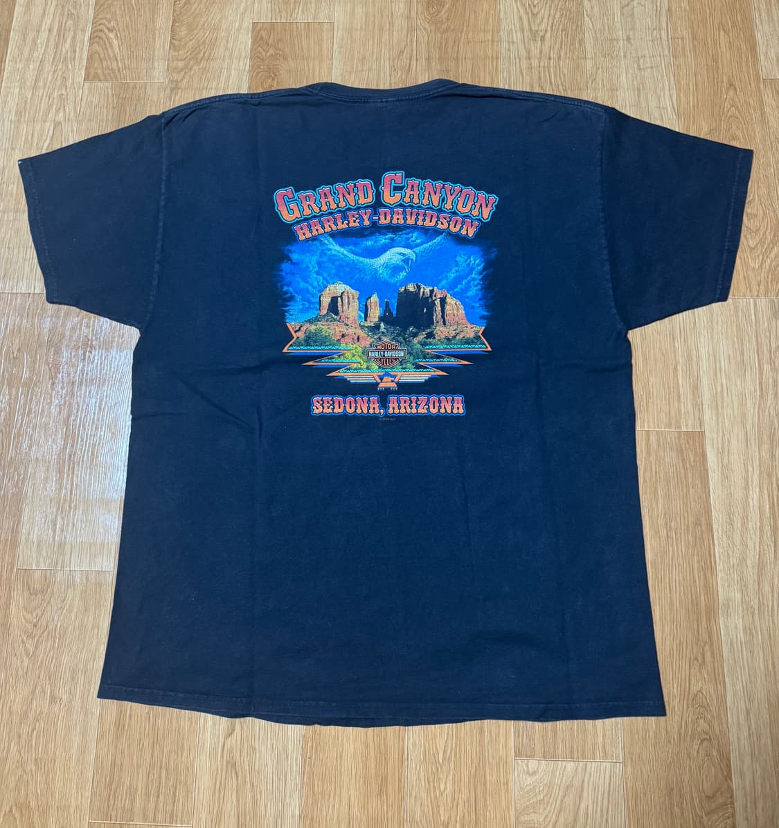 할리데이비슨 티셔츠 블랙 상품이미지2