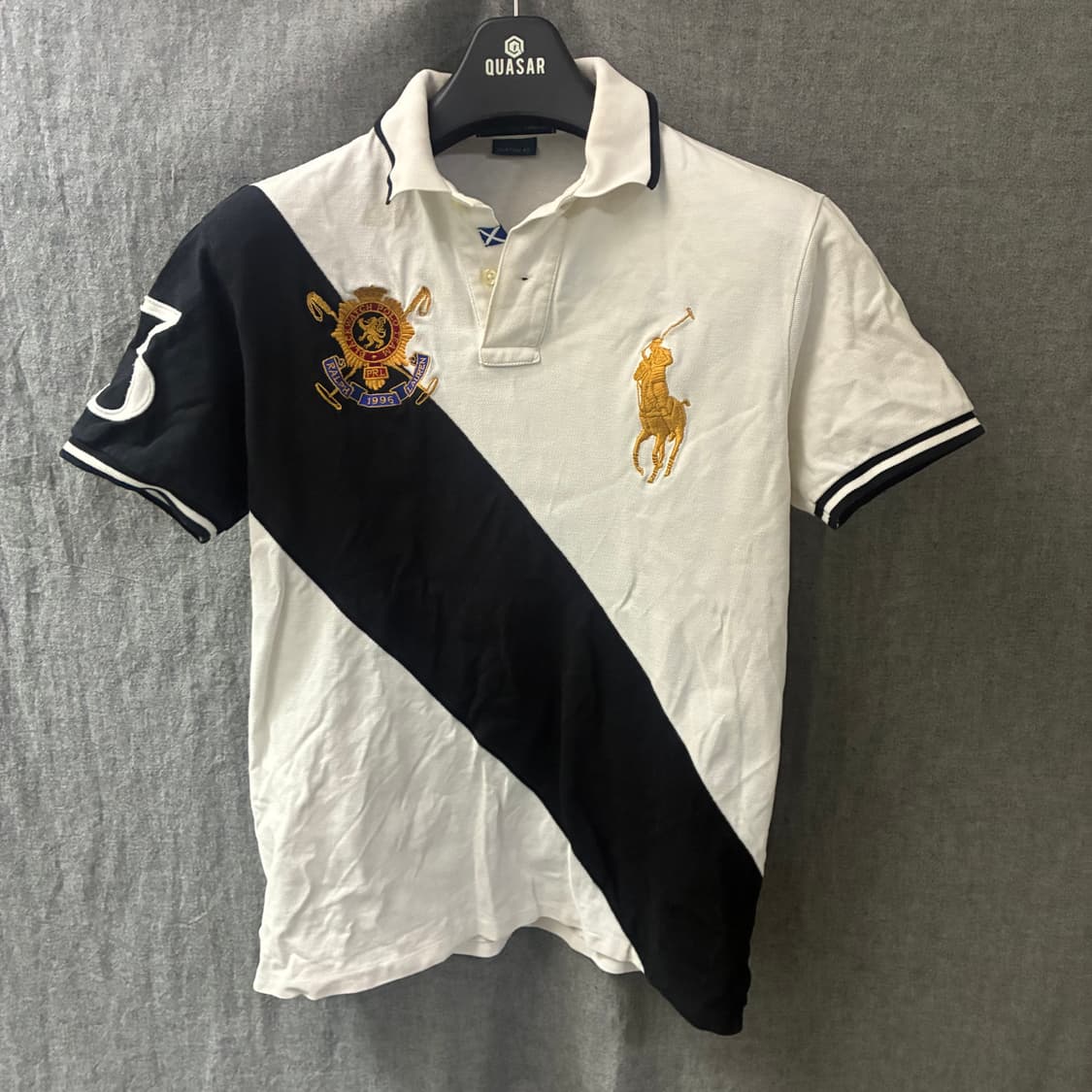 폴로 치프키프 블랙와치 빅포니 금장 M 상품이미지5