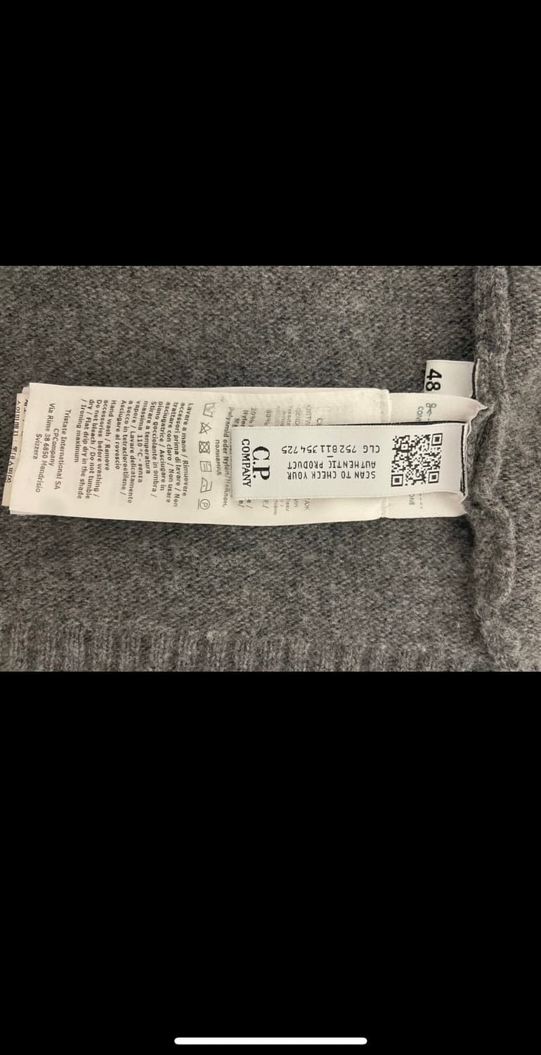 Cp컴퍼니 렌즈와펜 니트집업 상품이미지6