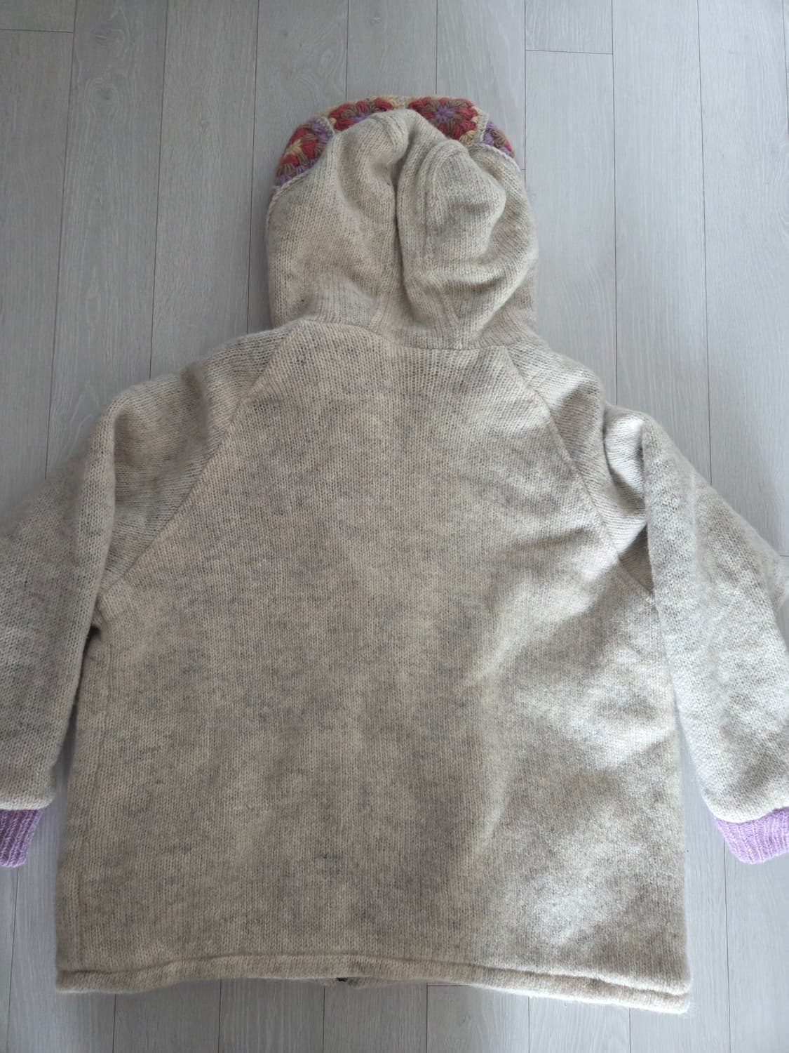 TITICACA 티티카카 크로셰 니트 후드집업 상품이미지3