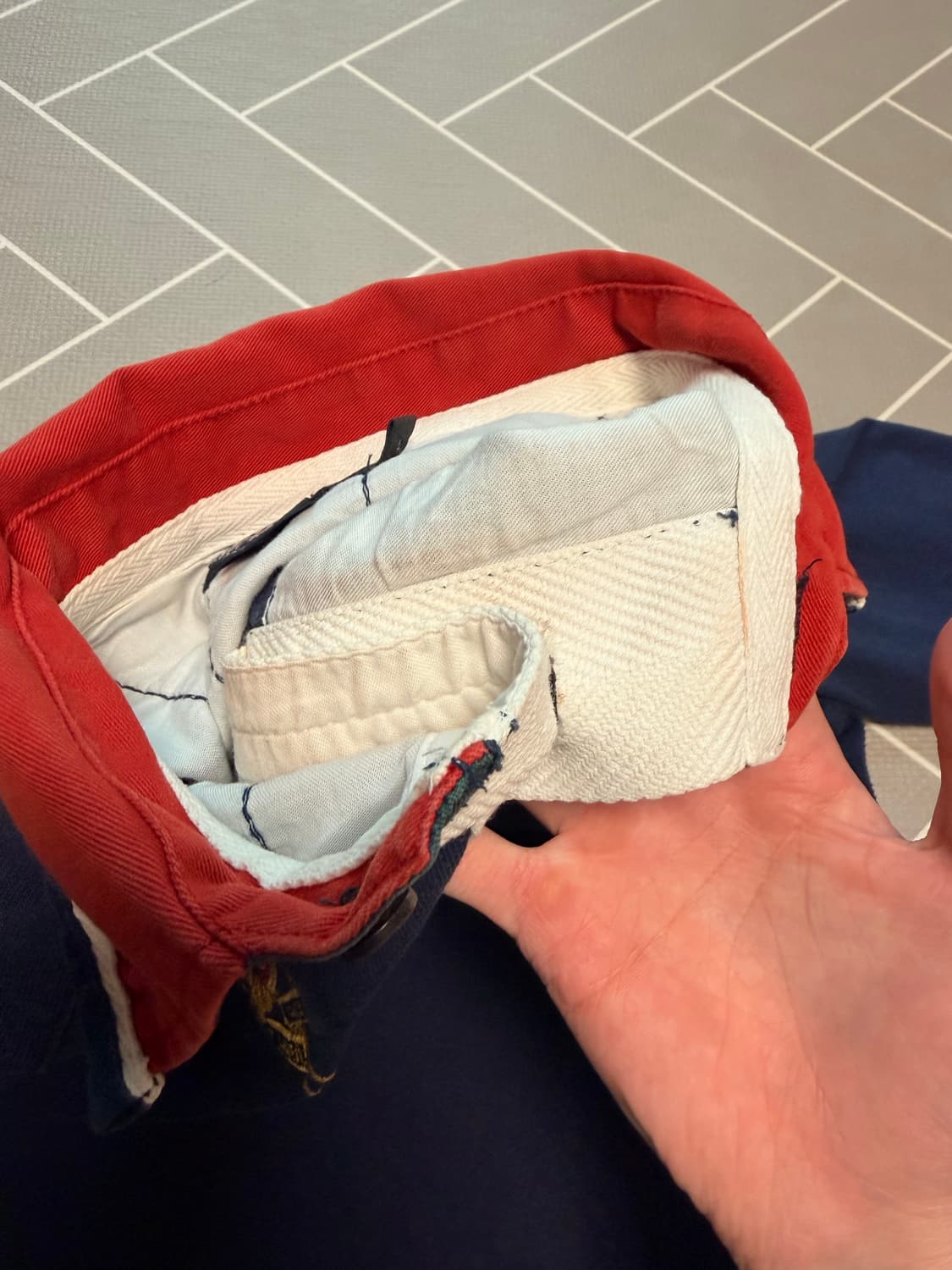 폴로 빅포니 긴팔 럭비티 네이비 상품이미지7