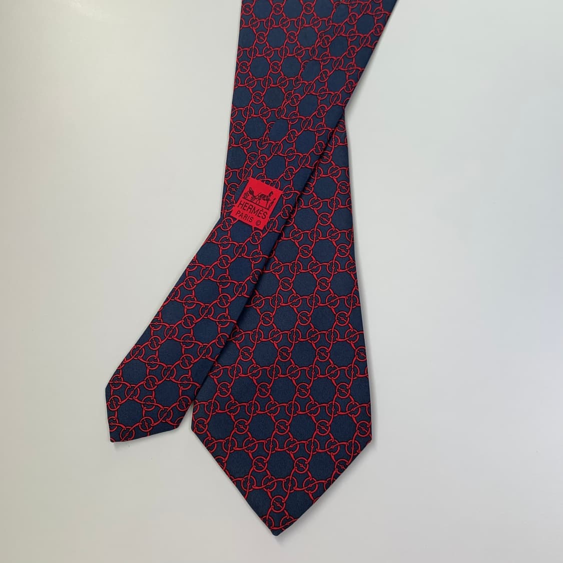 에르메스(HERMES) 명품 프랑스 100실크 클래식넥타이 A등급 상품이미지2