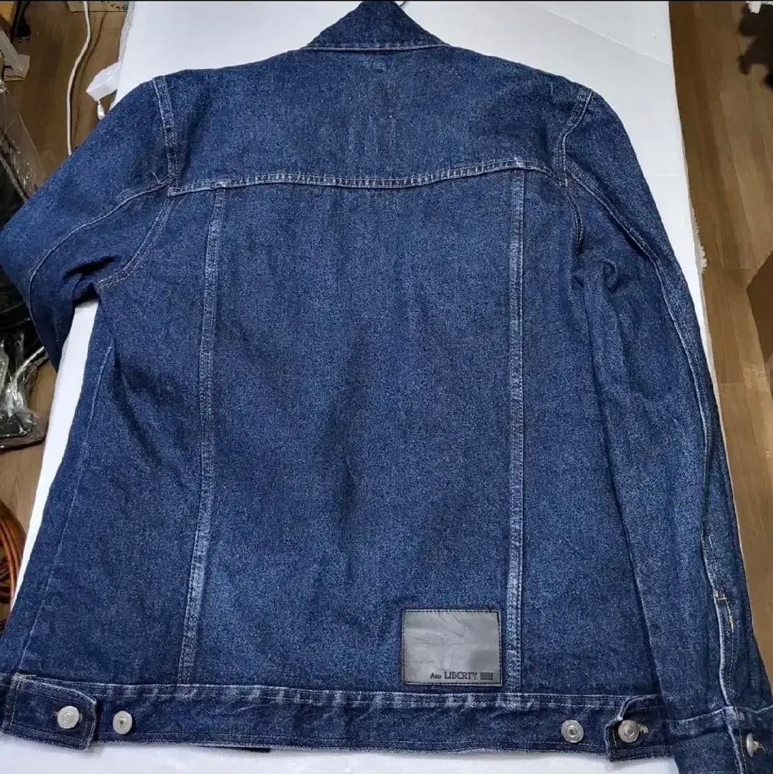 153 ) 새상품 해외수입정품 리버티 데님자켓 100 상품이미지6