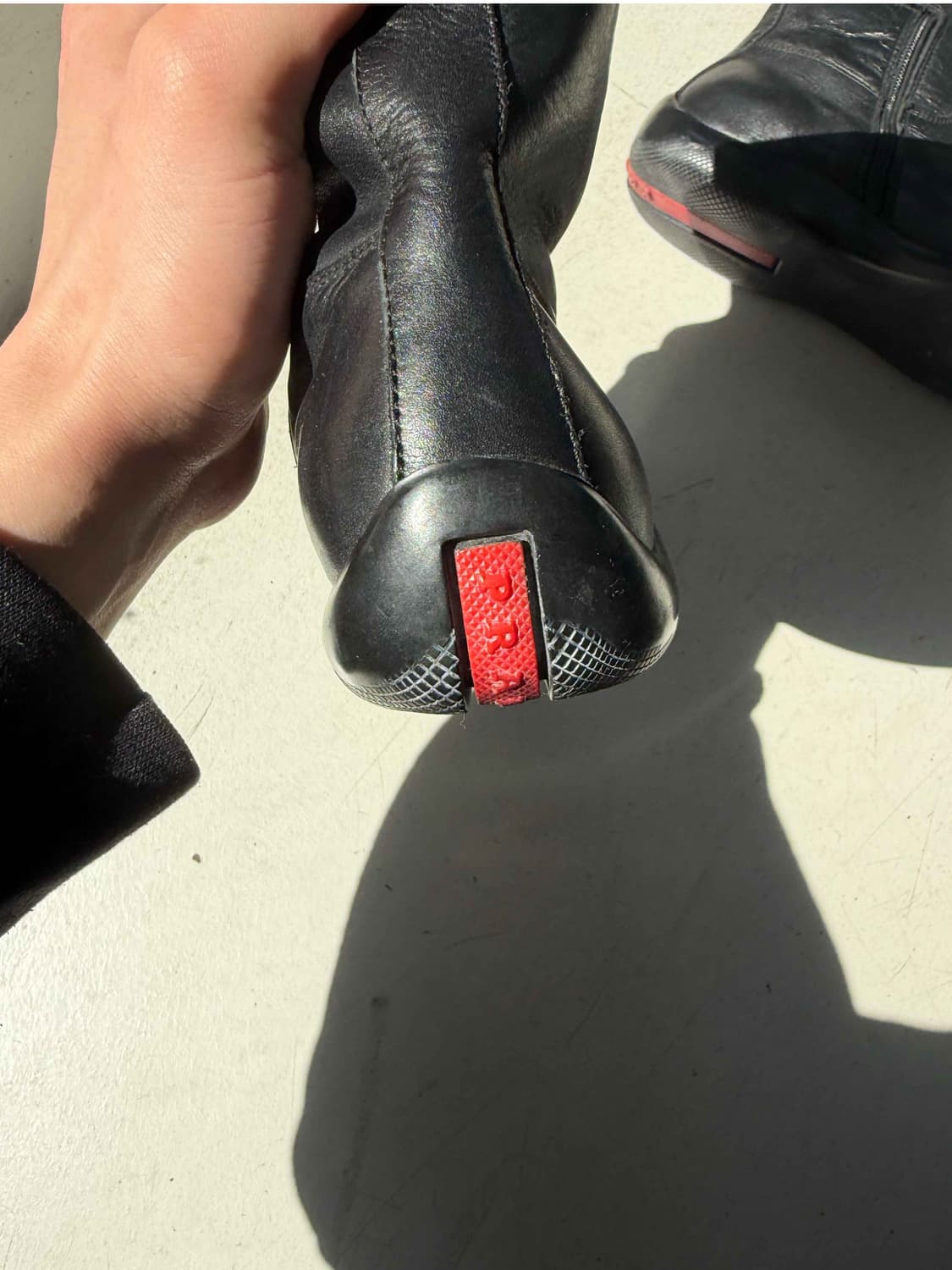 90s 프라다 스포츠 하이앵클 부츠  상품이미지8