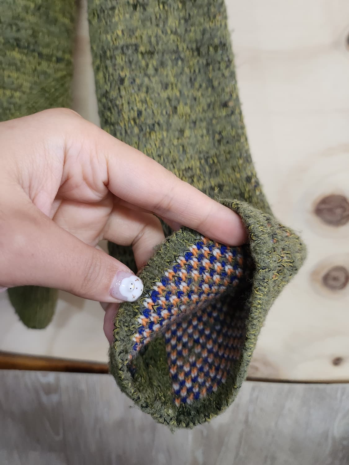 66) 한섬 SJSJ 알파카,앙고라 블랜드 니트 상품이미지4