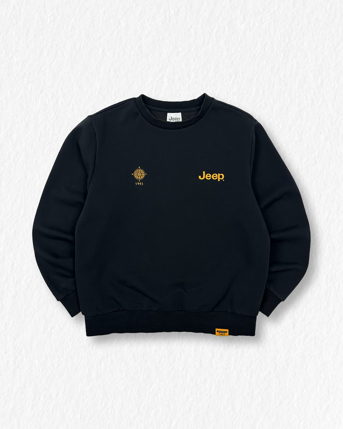 JEEP 맨투맨 블랙 상품이미지1