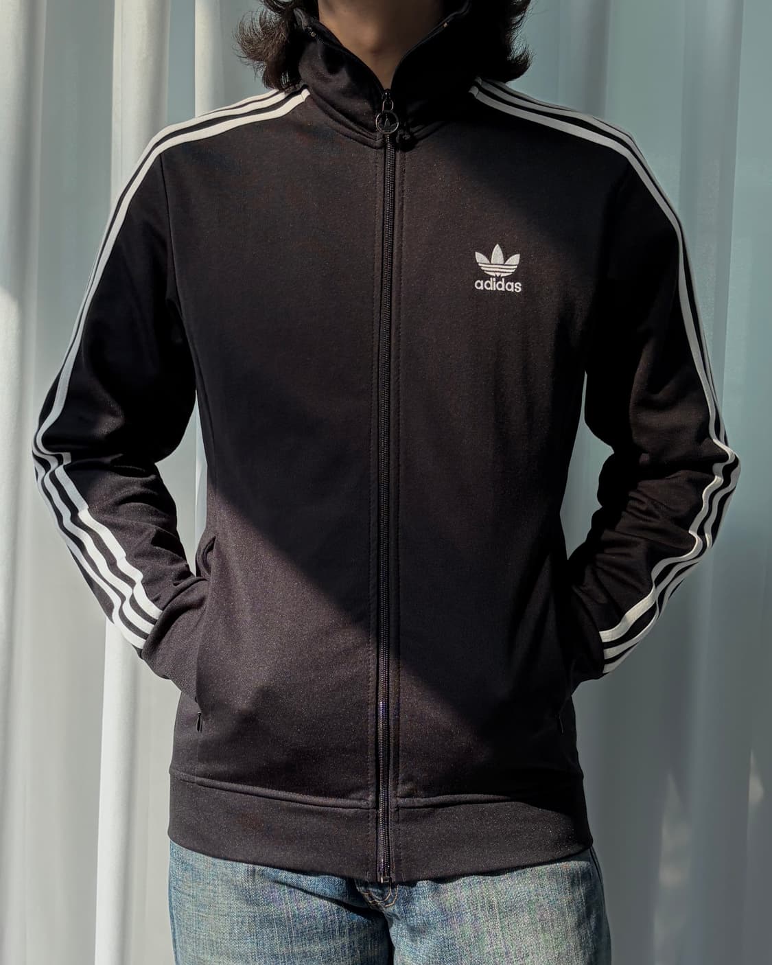 [XL]아디다스 유로파 블랙 트랙탑 져지 상품이미지1