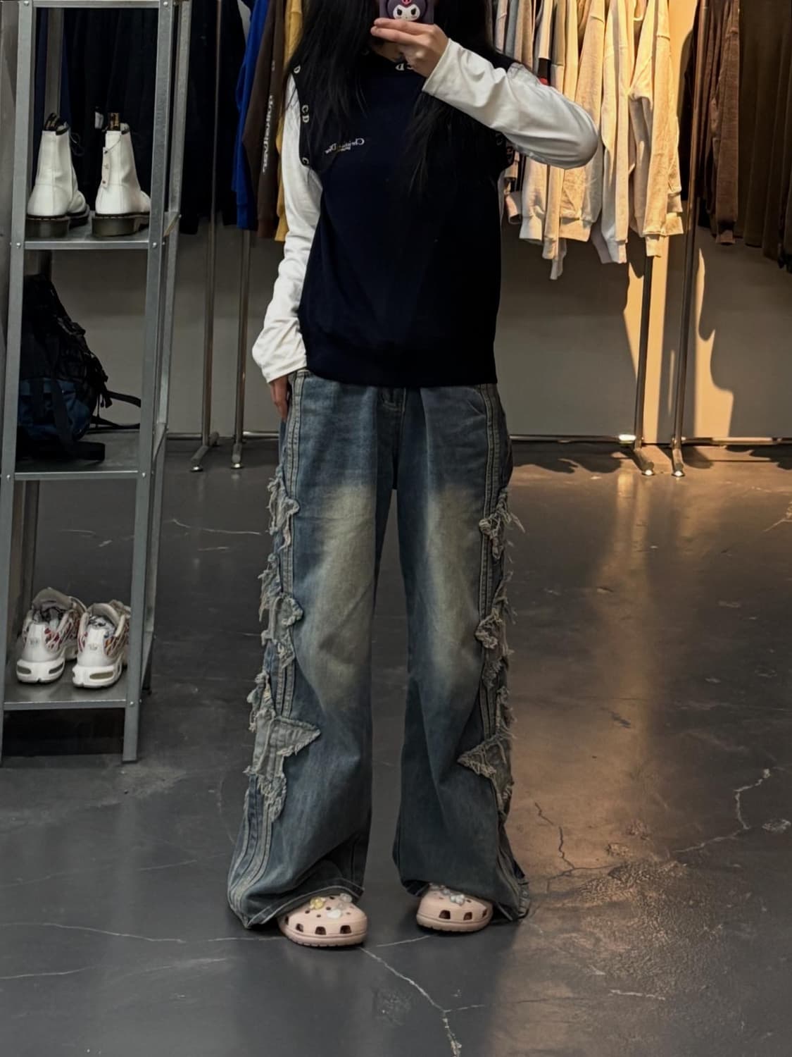 크리스챤 디올 CD 로고 니트 베스트 A2760 상품이미지1