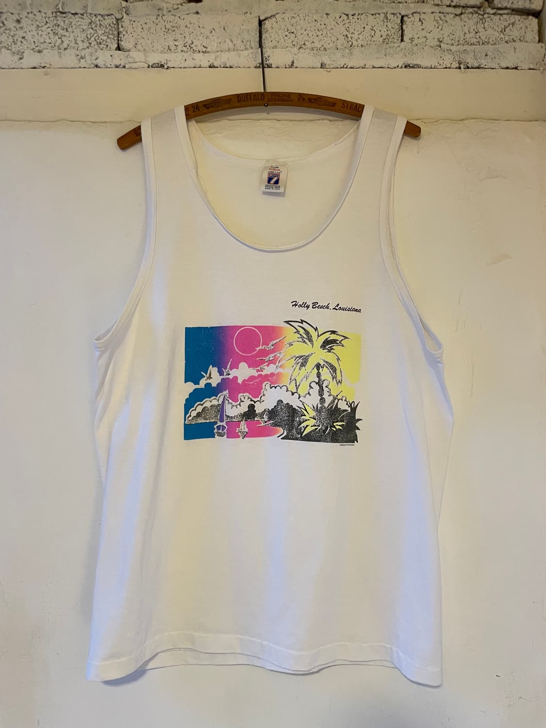 1980-90's Vintage Tank Top Made In U.S.A 상품이미지1