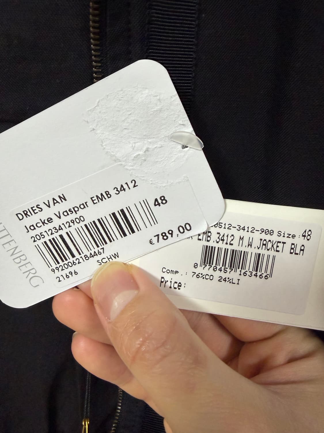 드리스반노튼 17ss 아카이브 자켓 상품이미지4