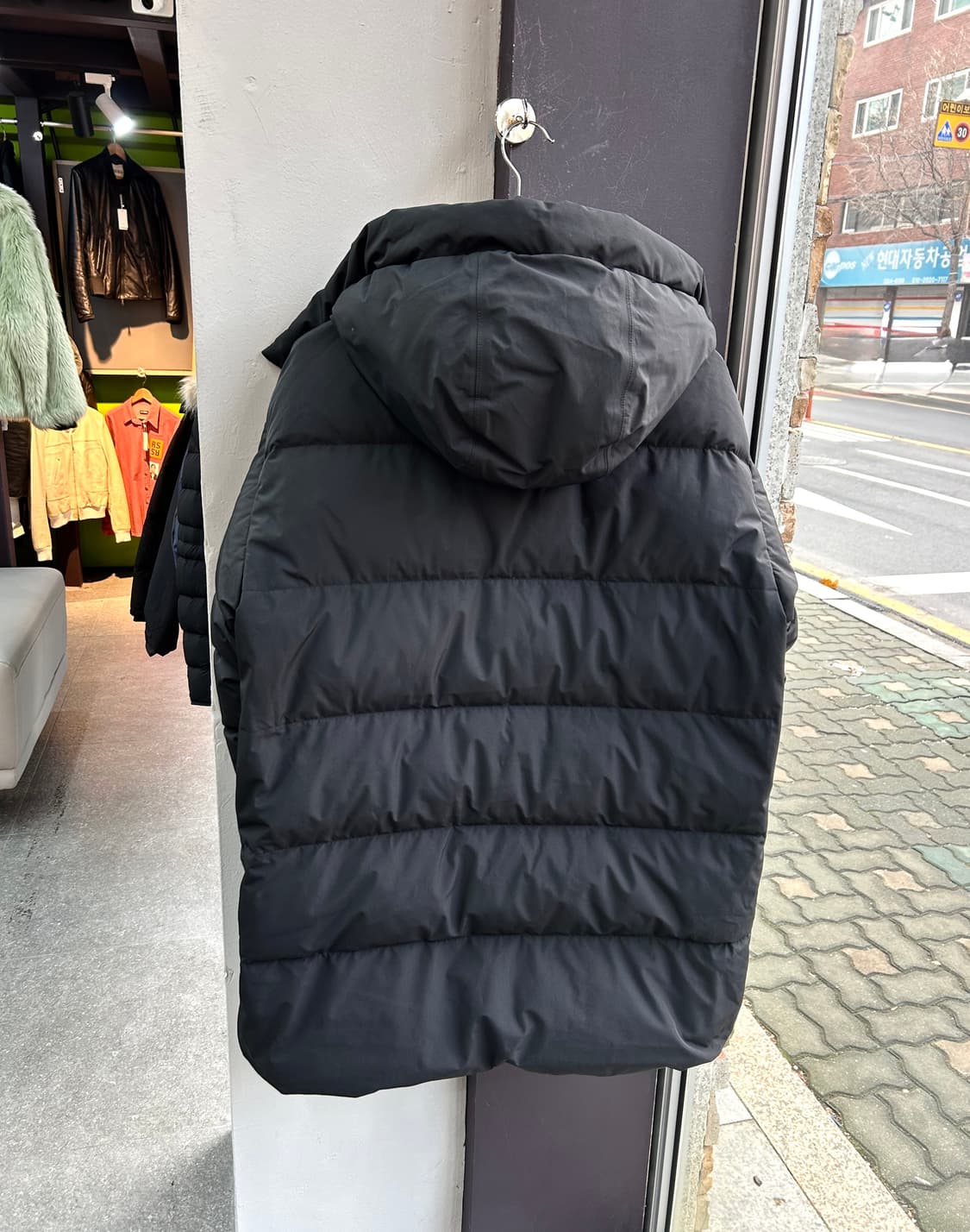 95~100/ 노비스 신형 다운 후디드 패딩점퍼 상품이미지6