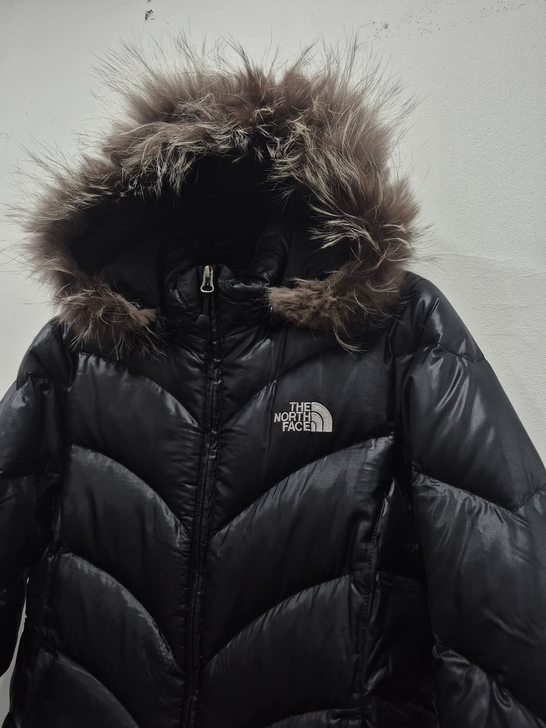 노스페이스 구스다운 700필파워 폭스퍼 패딩 점퍼 여성 XS~S사이즈 상품이미지2