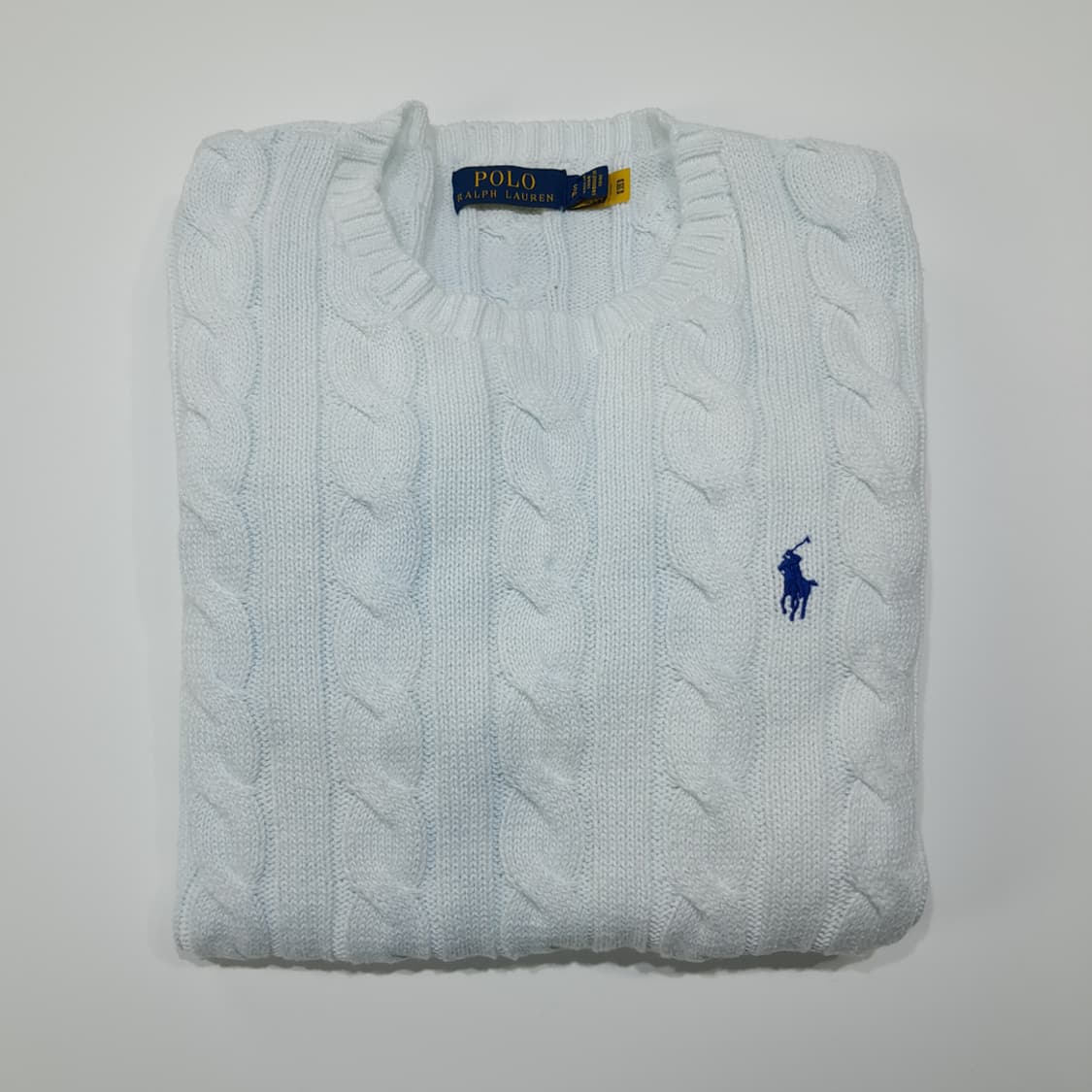 CL196 S 폴로랄프로렌 케이블 코튼 니트 상품이미지9