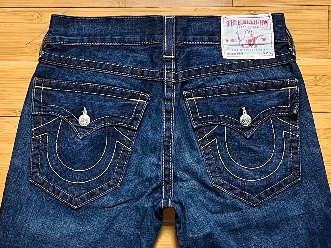 트루 릴리전 RICKY 데님팬츠 SEAT 34 상품이미지4