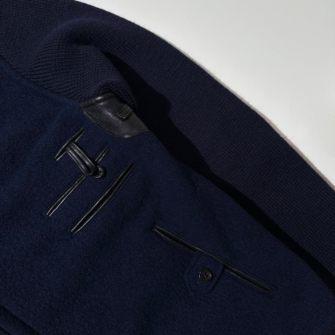 이갈 아즈루엘 울 니트 슬리브 집업 자켓 상품이미지5