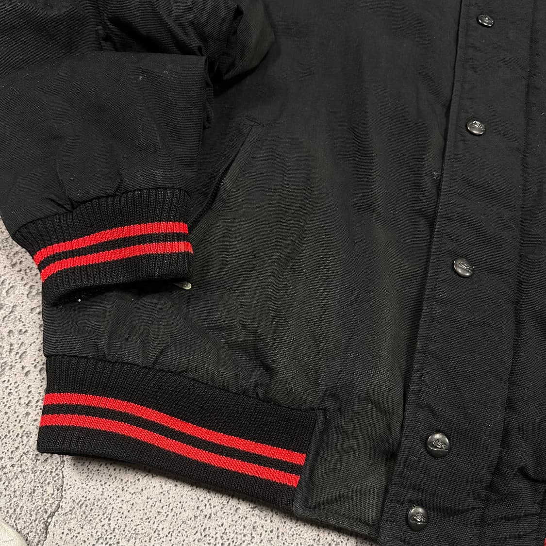 ✨ (바배) 나이키 90s 올드스쿨 베이스볼  빅로고 점퍼 자켓  상품이미지5