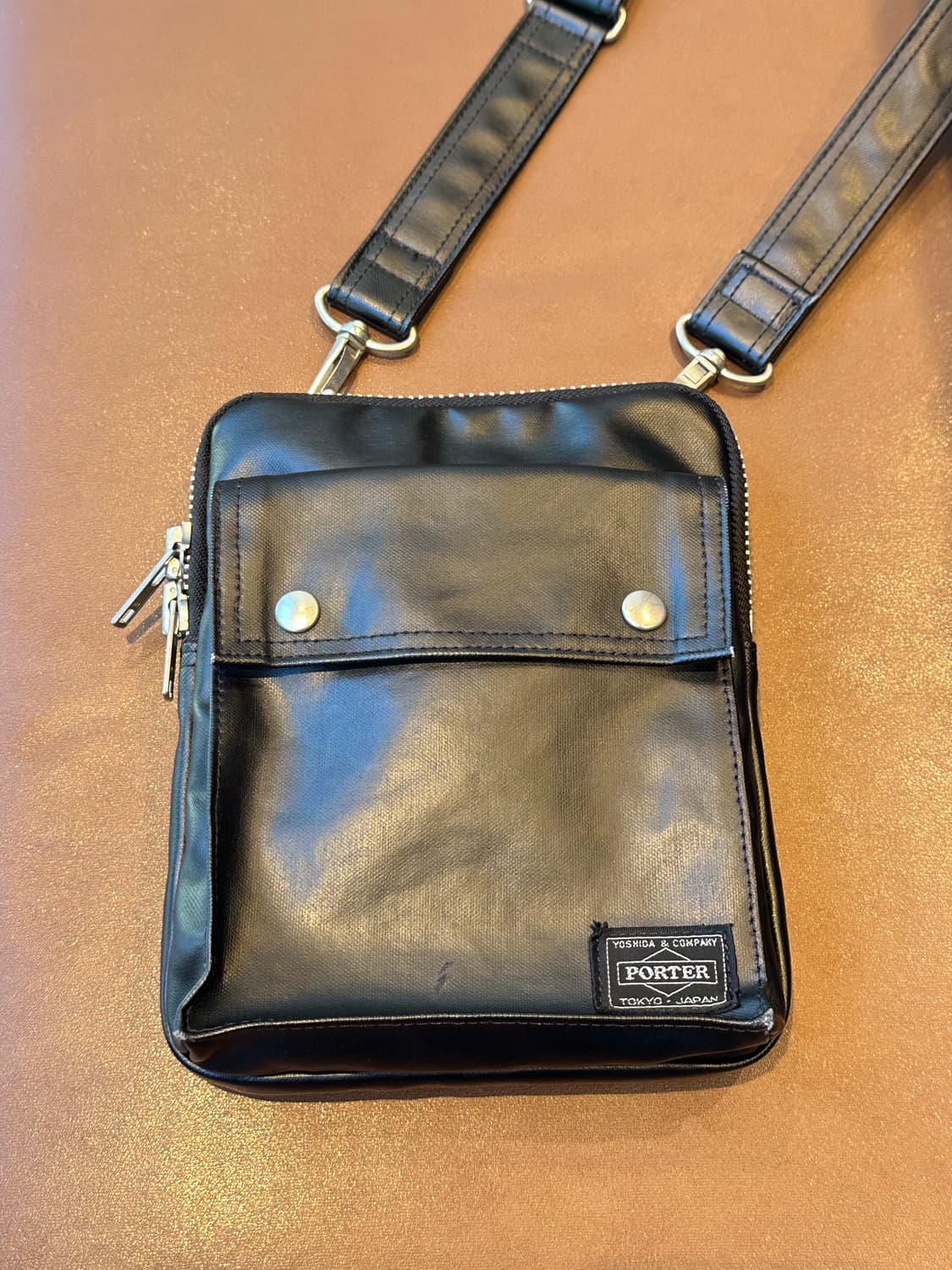 요시다 포터 프리스타일 크로스백 숄더백 S 블랙 상품이미지1