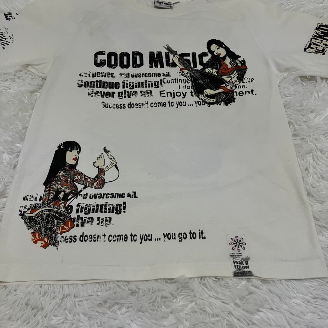 빈티지 이레즈미 걸 오리엔탈 반팔 896 y2k 스트릿 모리 갸루 일본빈 상품이미지5