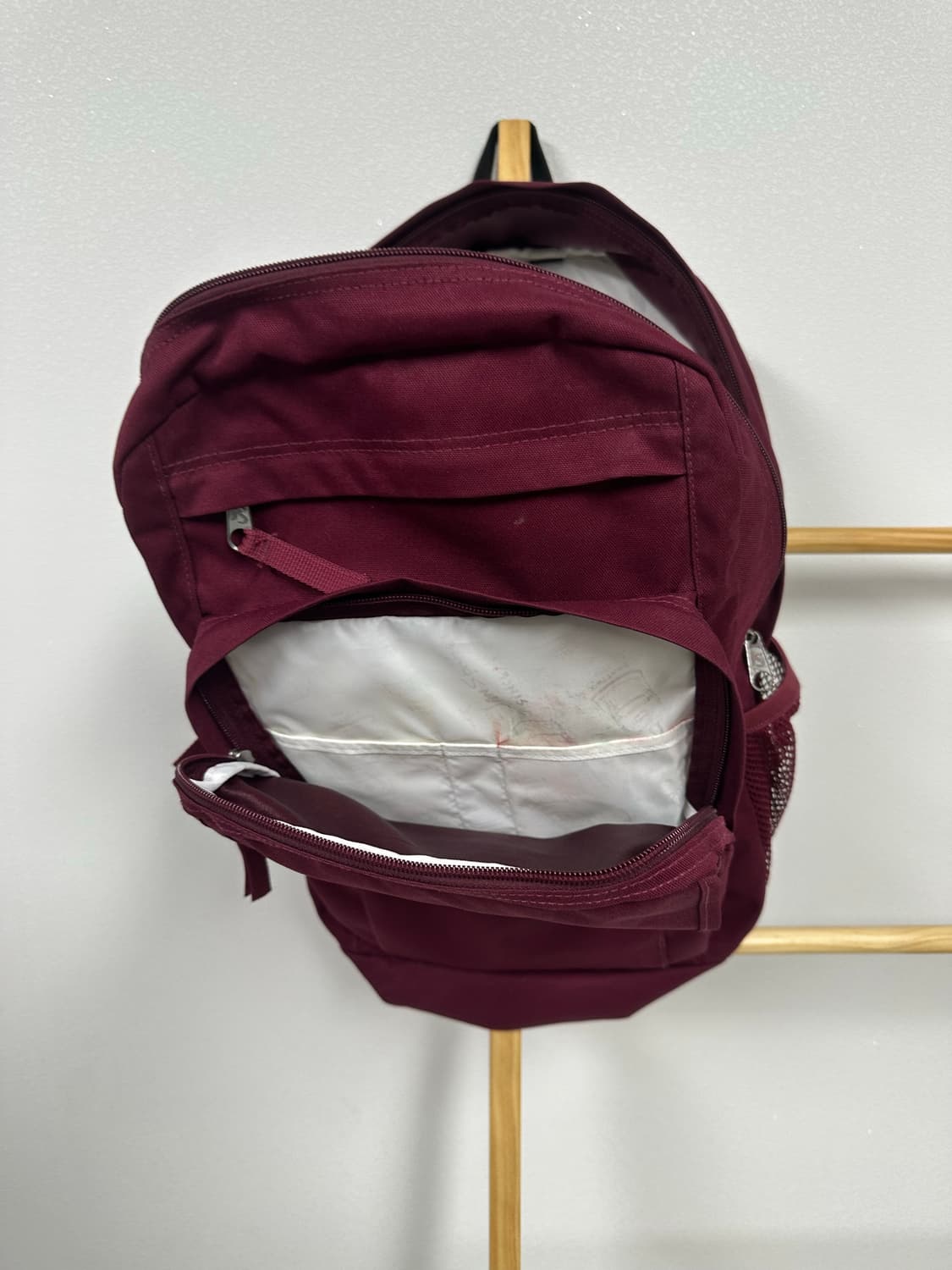 잔스포츠 백팩 버건디 상품이미지6