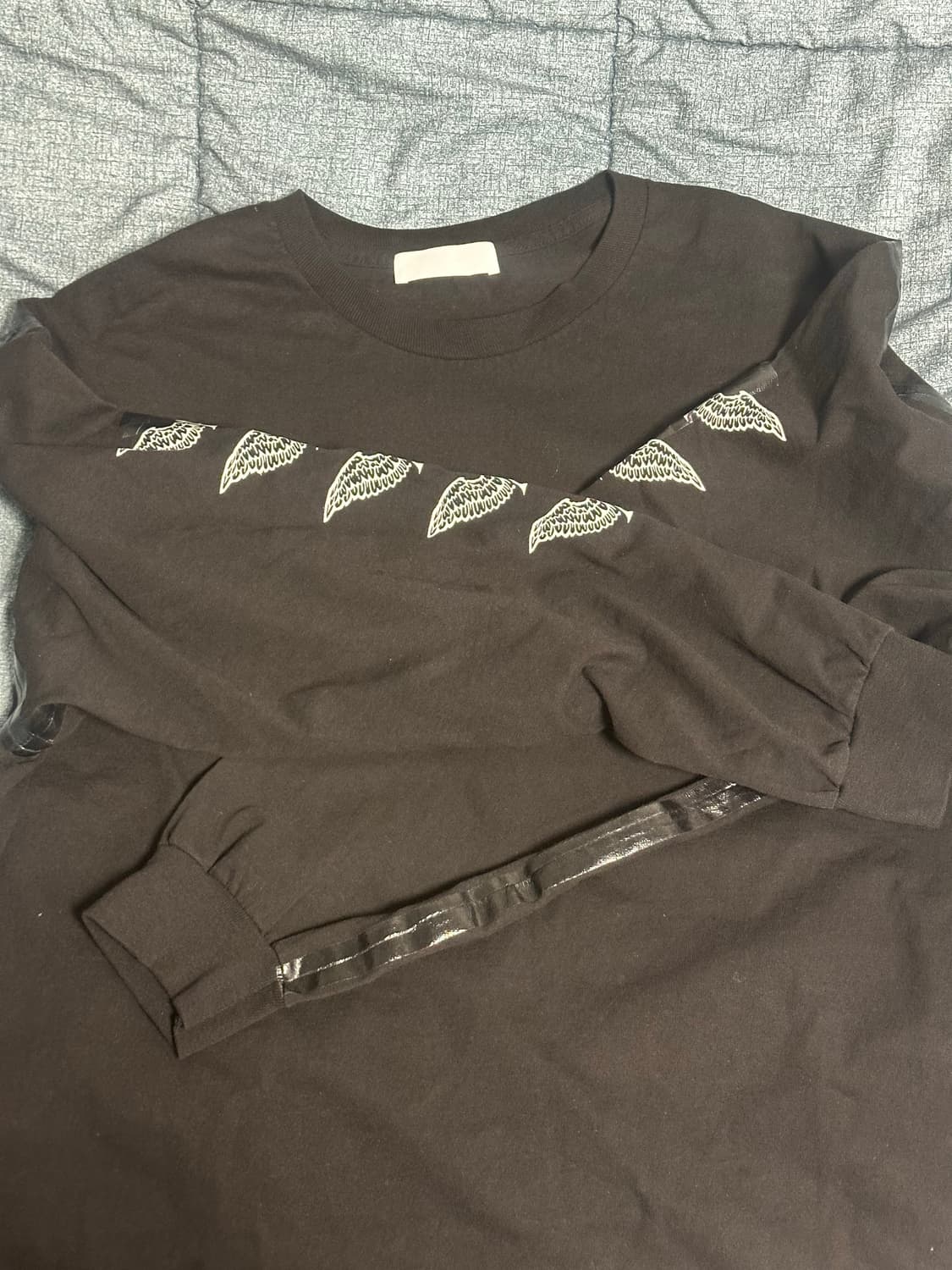 2) 알렉산더 디제노바 Taped Seam Long Sleeve T- S 상품이미지2