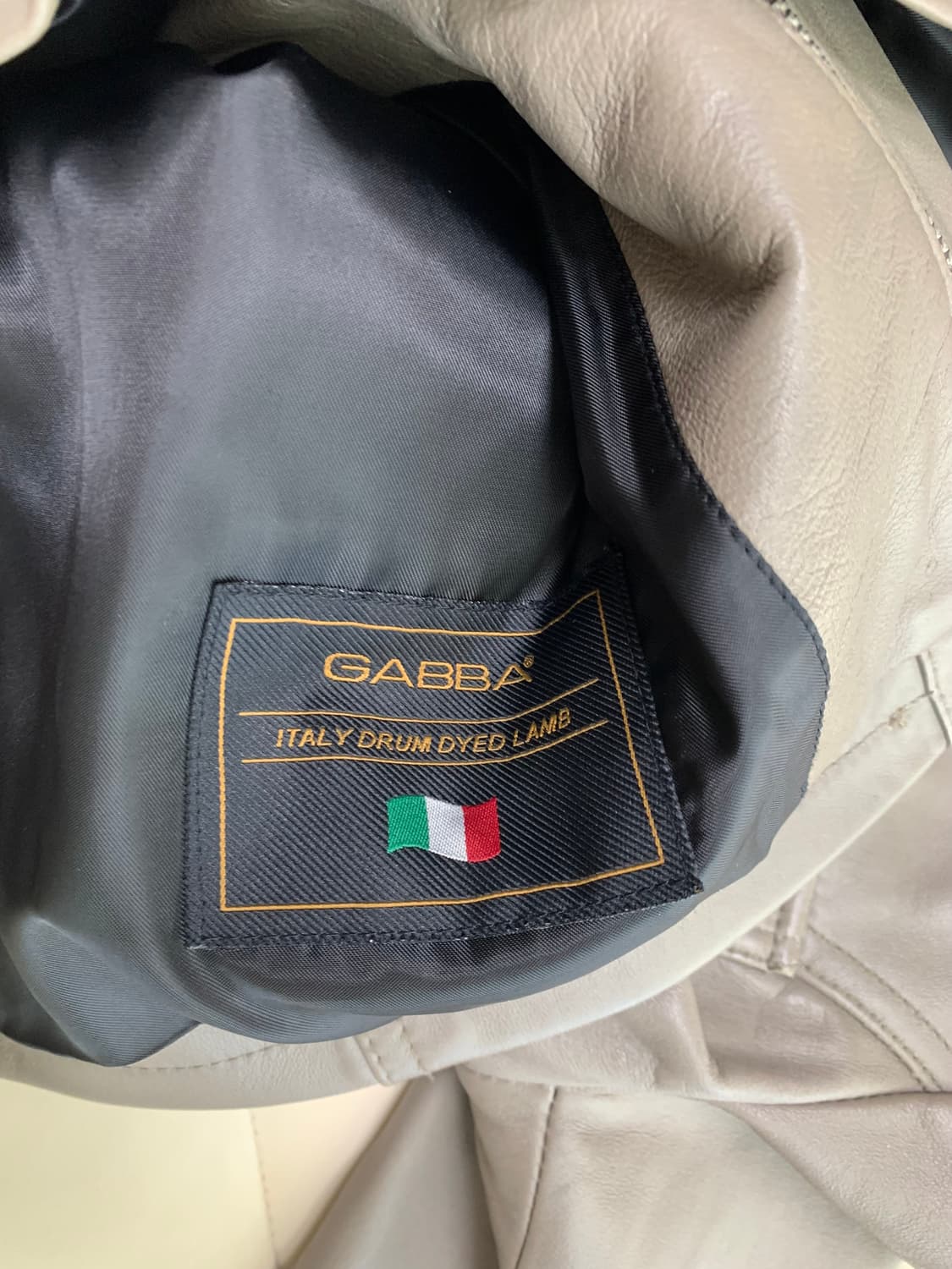 [77] Gabba 이태리 양가죽 빈티지 자켓 상품이미지4