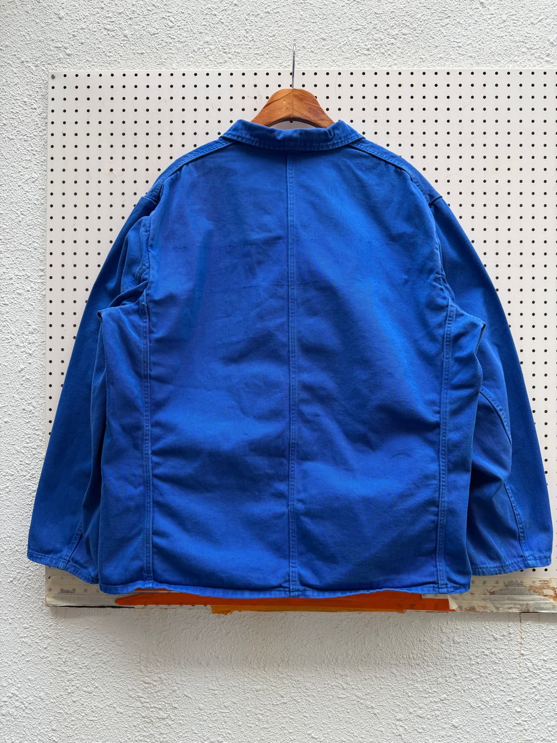 WASHED BLUE OLD VINTAGE FRENCH 프렌치워크자켓 상품이미지2