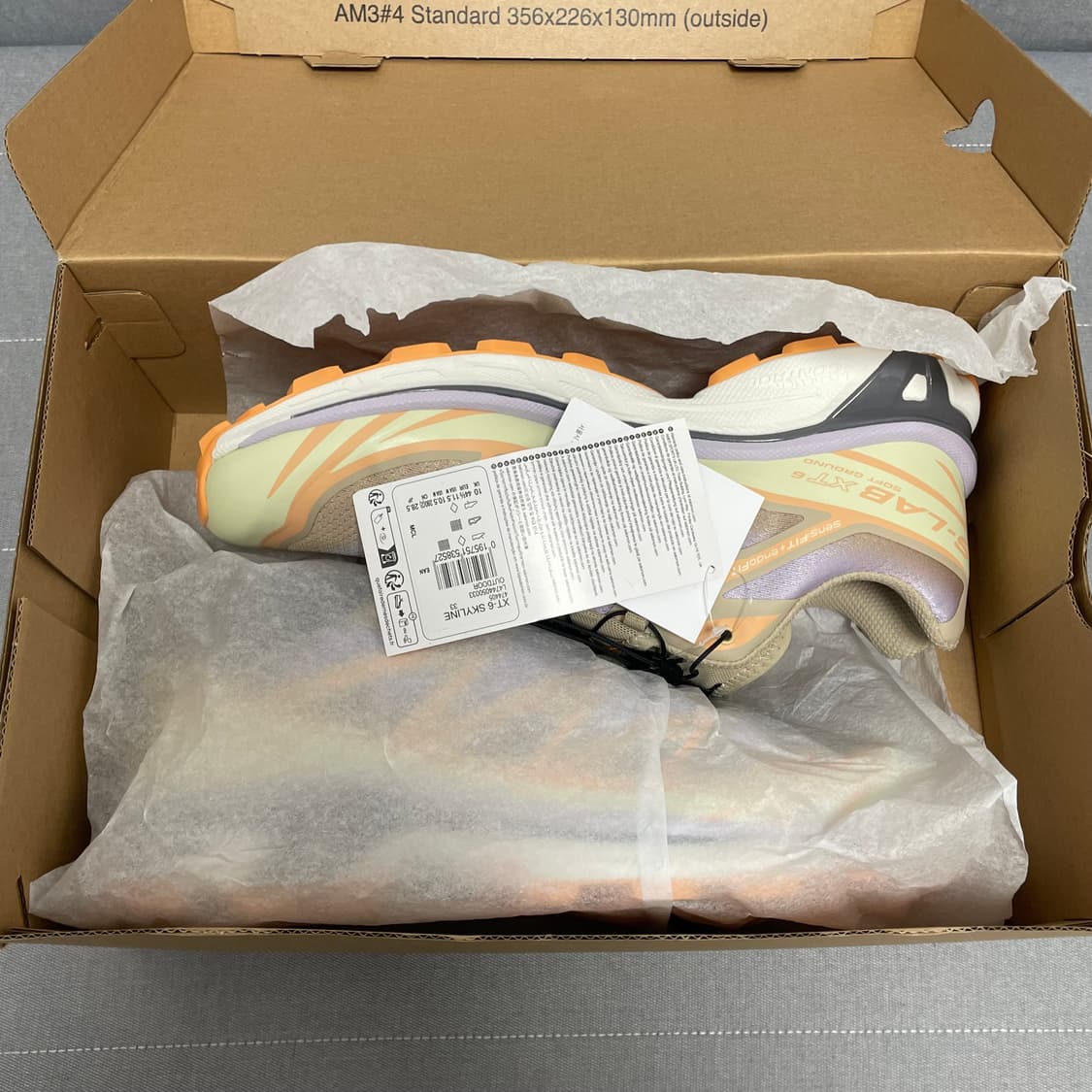 살로몬/ xt6 스카이라인 화이트 페퍼 피치/ 285 상품이미지10