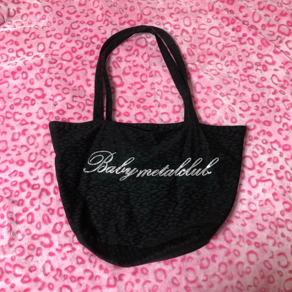 (하자있음) 베이비메탈클럽 쥬시백 블랙 상품이미지1