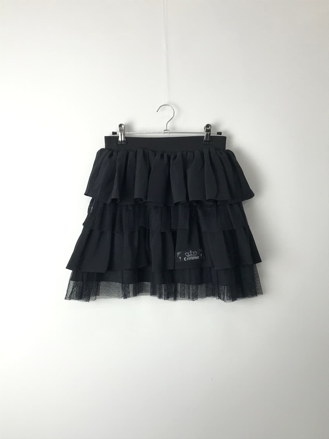 Creedence Gothic Punk Tiered Mini Skirt 상품이미지5