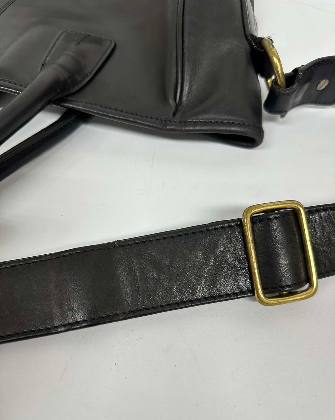 폴로 랄프로렌 카우하이드 소가죽 메신저 토트백 상품이미지9