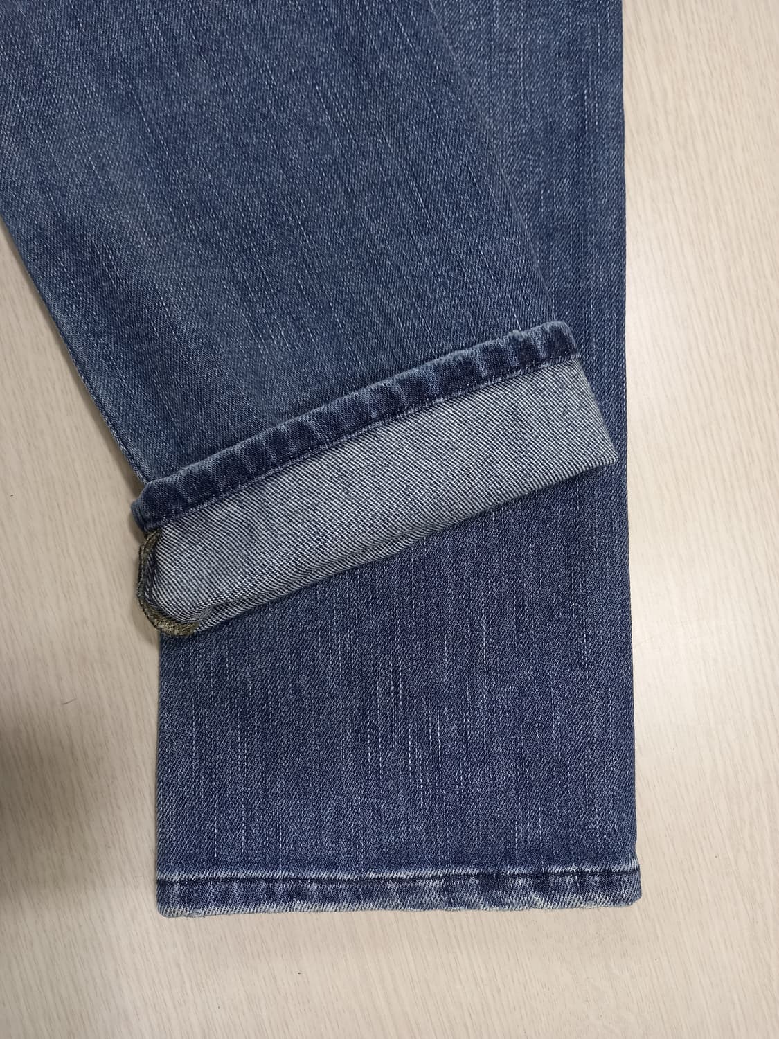 26 새상품 DIESEL LIV 골반 워싱 일자진 26-617 상품이미지5