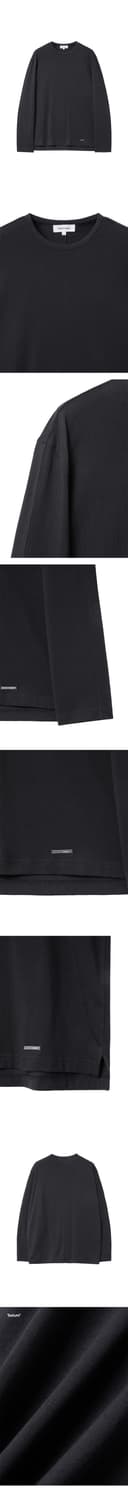 미세키 서울 Basic layered long sleeves BLACK  상품이미지2