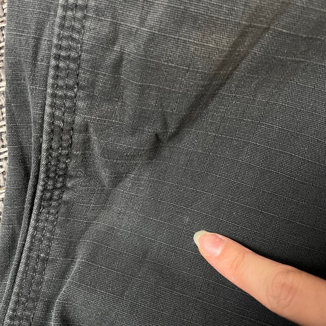 (34) 칼하트 딥카키 카고 데님 팬츠 상품이미지5