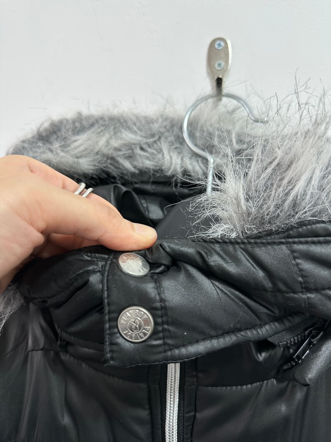 PLAYBOY fur trimming padding  상품이미지7