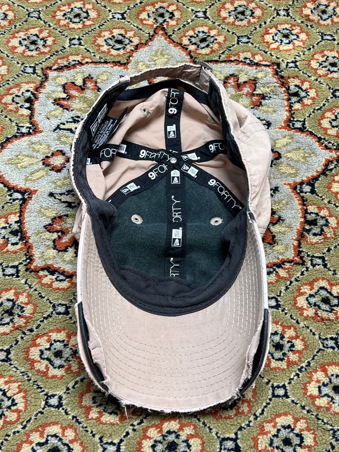 [OS] 뉴에라 양키즈 스몰 로고 빈티지 베이지 볼캡 상품이미지3