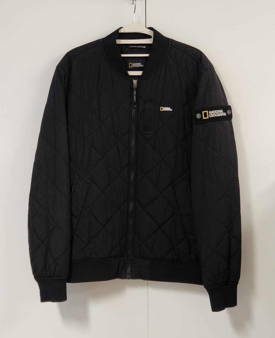 내셔널지오그래픽 오릭스 야구넥 퀼팅 스타디움 점퍼 L 상품이미지1