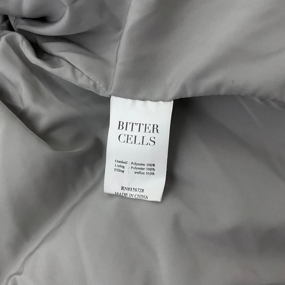 [Free] 비터셀즈 패딩 글로시 크롭 푸퍼 패딩 유광 패딩 (실버) 상품이미지5