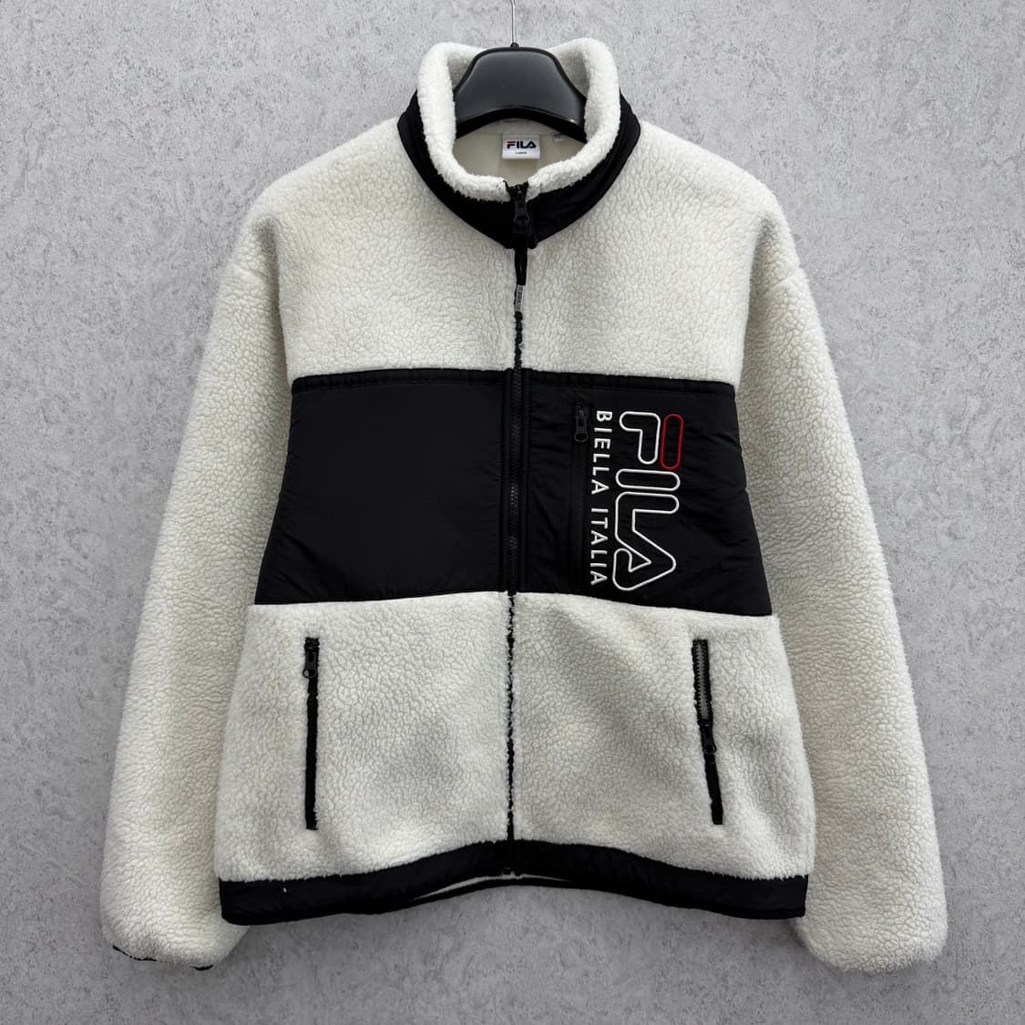 100 휠라 남자 양털 뽀글이 점퍼 상품이미지1