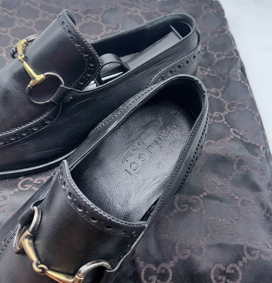 정품)구찌구두260 상품이미지8